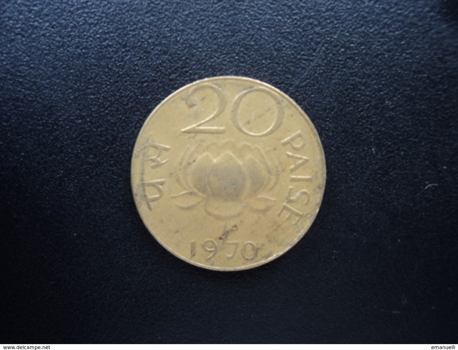 INDE : 20 PAISE  1970 (C)  KM 41    TTB - India