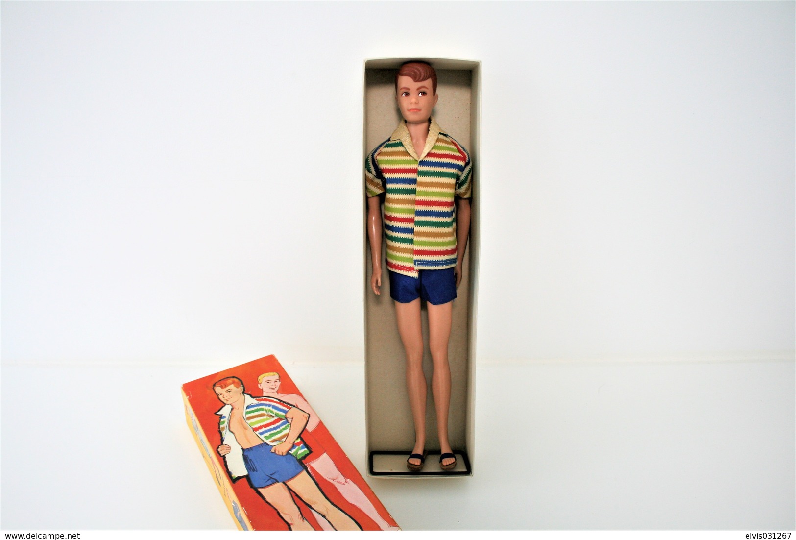 Barbie Accesoires '50-'60 - ALAN "KENS BUDDY" No. 1000 - 1963 + Original Box - Original Vintage Barbie - Ken - - Barbie