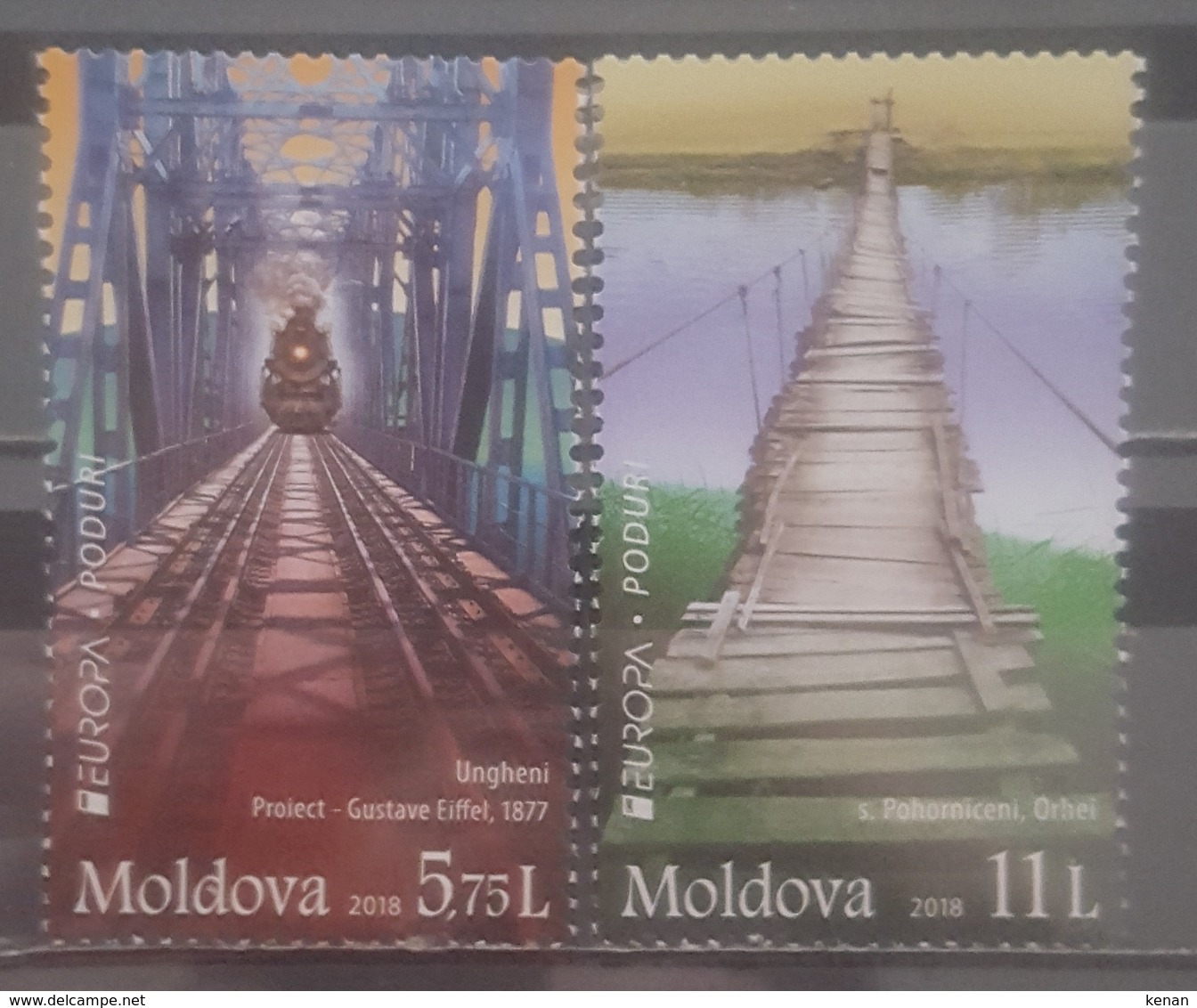 Moldova, 2018, Mi: 1031/32 (MNH) - 2018