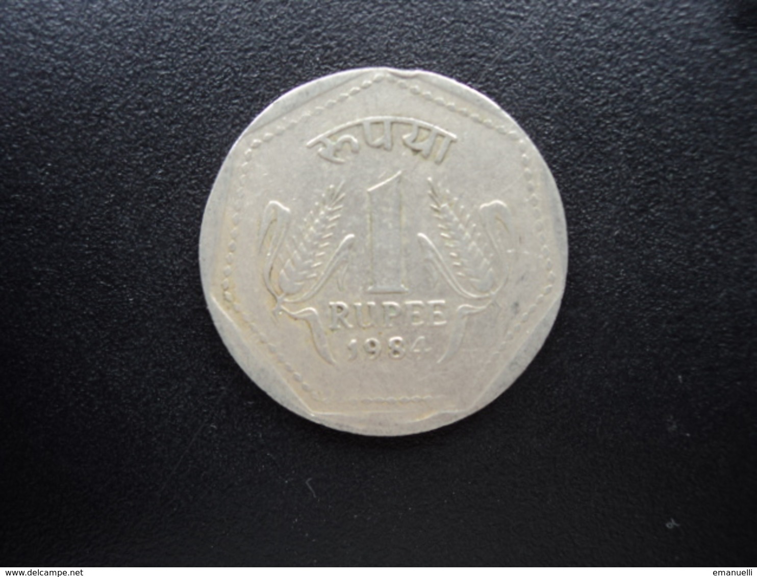 INDE : 1 RUPEE  1984 (C)  KM 79.1    TTB - India