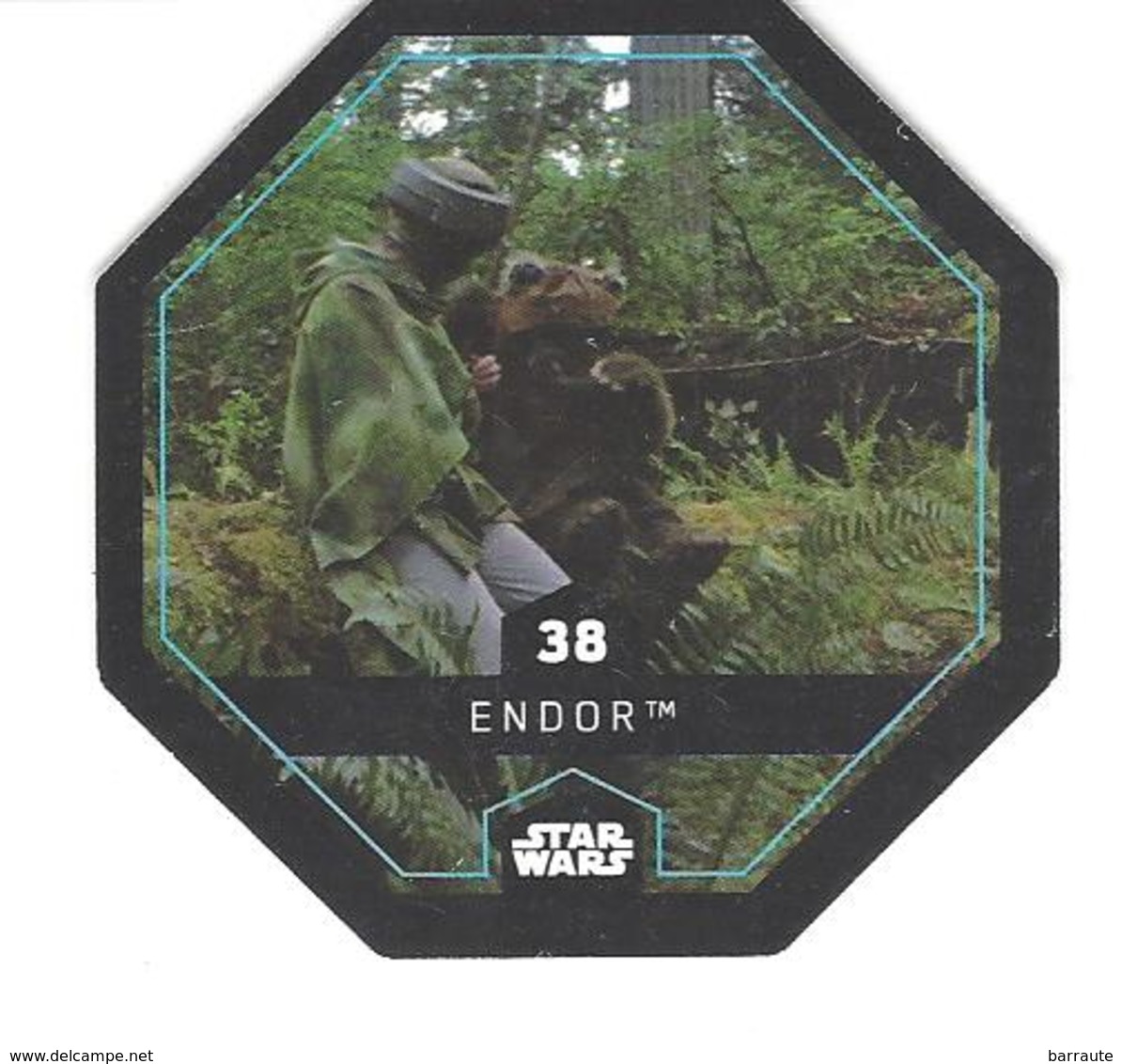 JETON LECLERC STAR WARS   N° 38  ENDOR - Power Of The Force