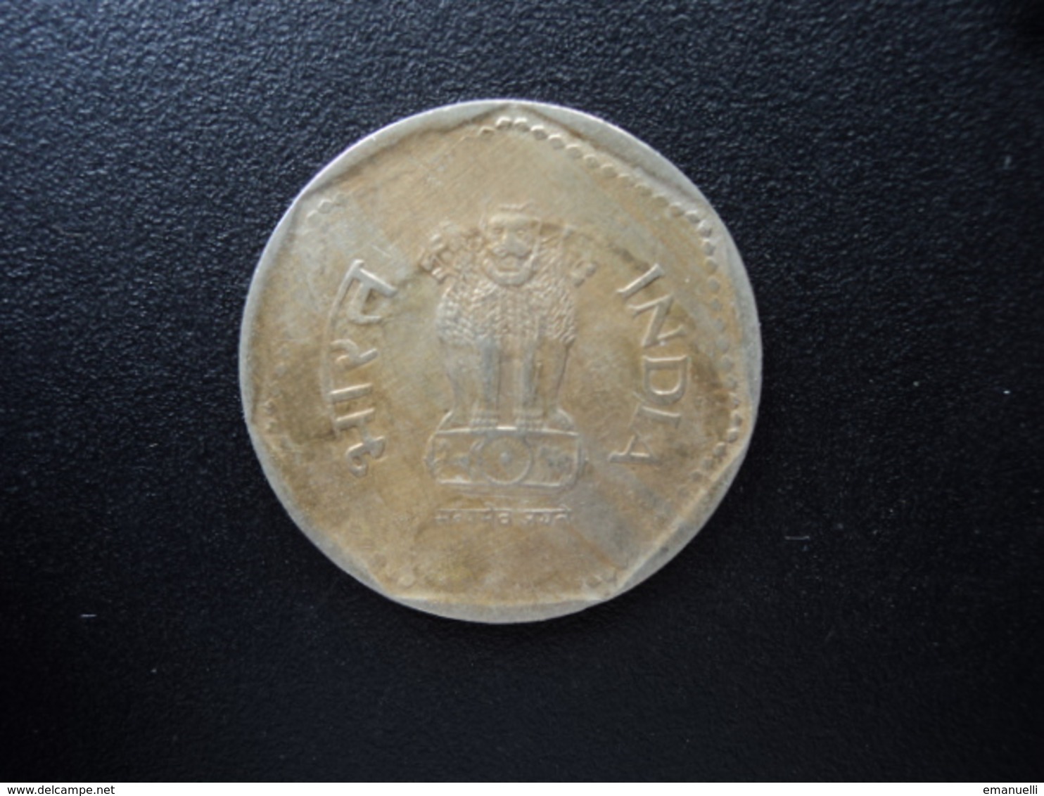 INDE : 1 RUPEE  1990 (B)  KM 79.3    TTB Patine - Inde