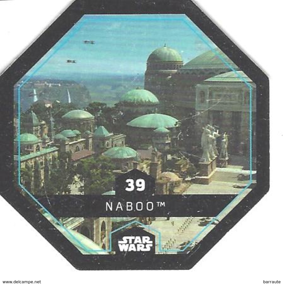 JETON LECLERC STAR WARS   N° 39  NABOO - Power Of The Force