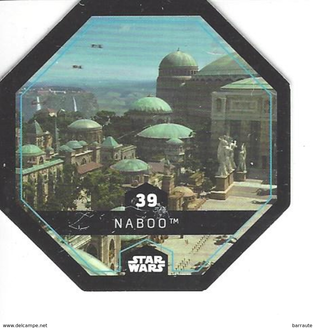 JETON LECLERC STAR WARS   N° 39  NABOO - Power Of The Force