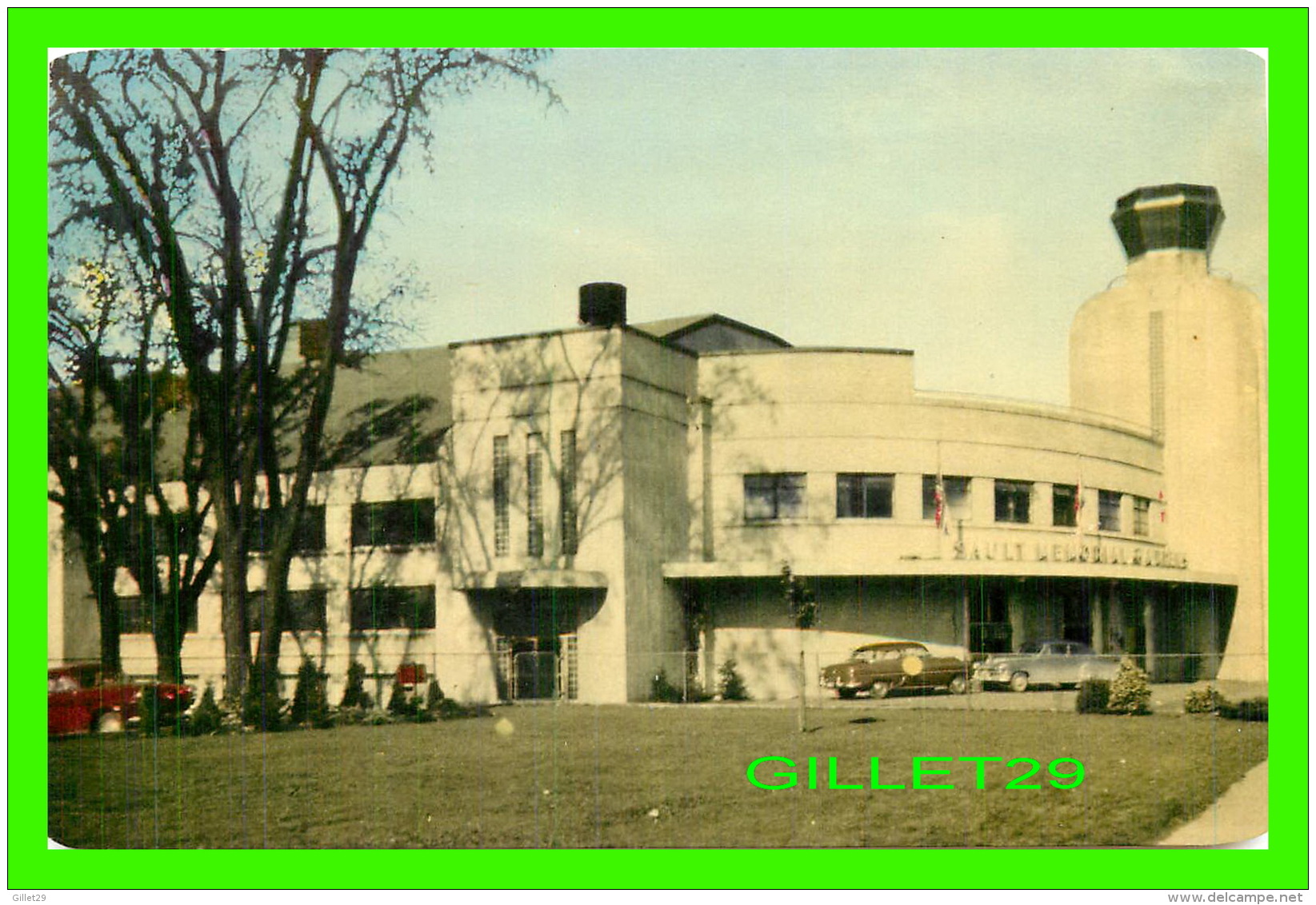 SAULT STE MARIE, ONTARIO - MEMORIAL GARDENS - THE PHOTOGELATINE ENGRAVING CO LTD - - Autres & Non Classés