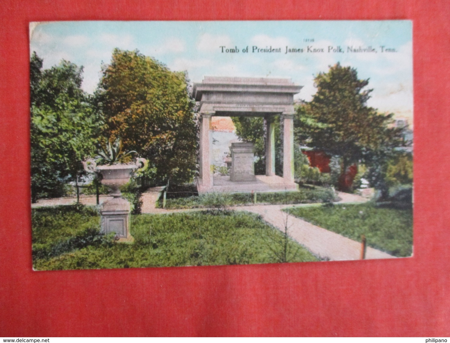 Tomb Of President James Knox Polk   Tennessee > Nashville    Ref 2956 - Nashville