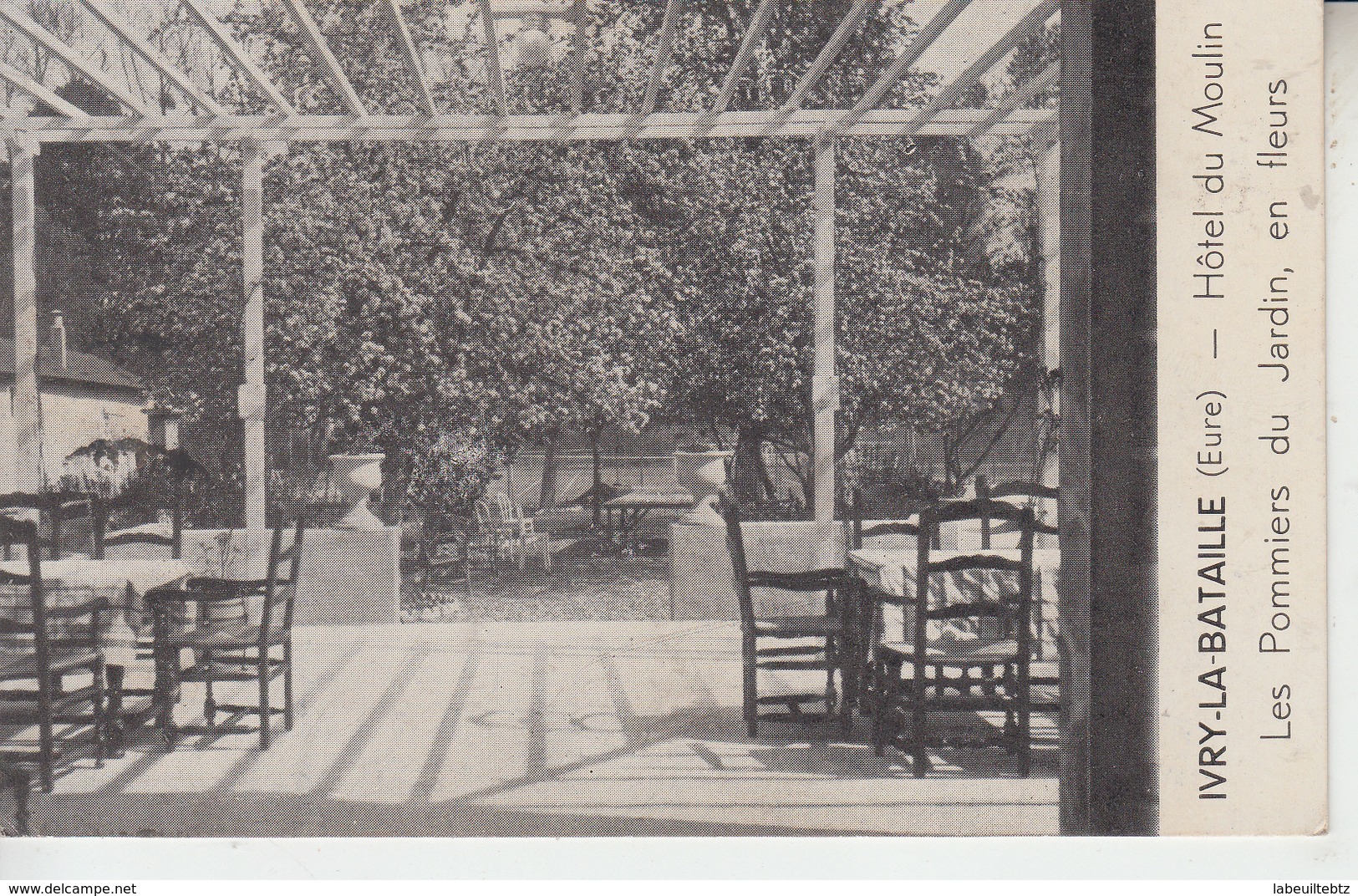 IVRY LA BATAILLE - Hôtel Du Moulin - Pommiers Du Jardin En Fleurs     PRIX FIXE - Ivry-la-Bataille