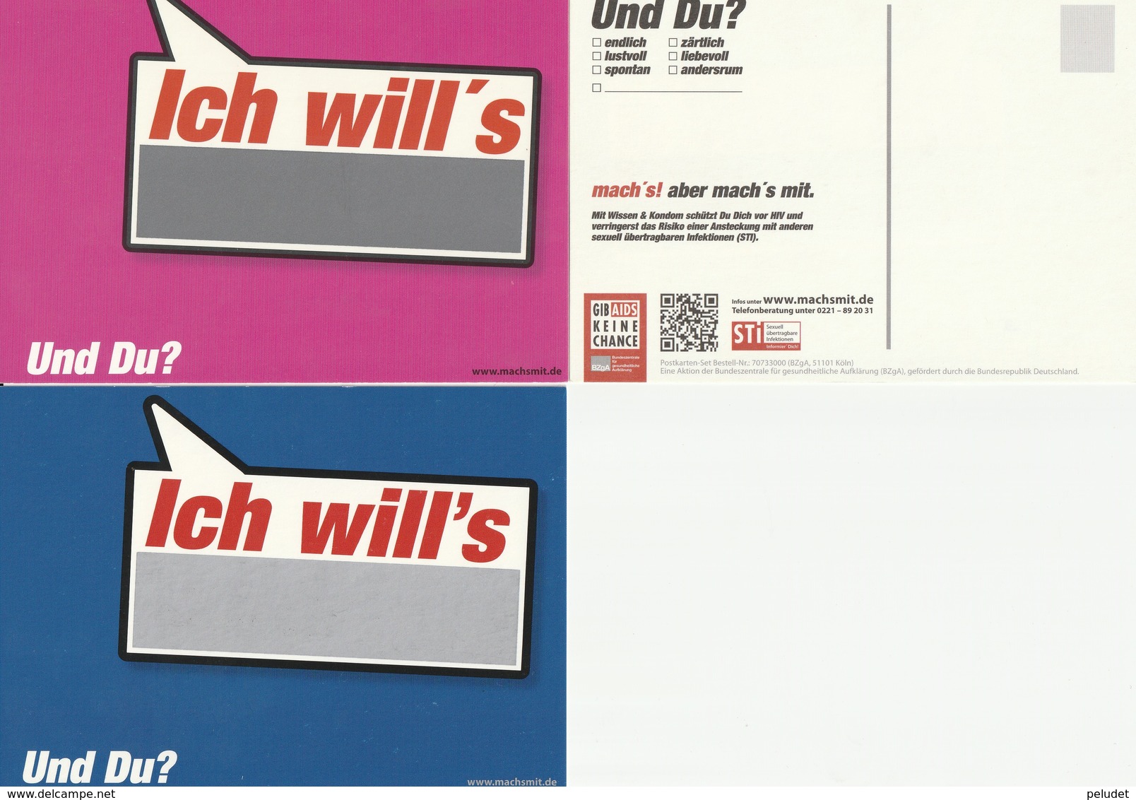 ICH WILL'S - UND DU? - GIB AIDS KEINE CHANCE - Salud