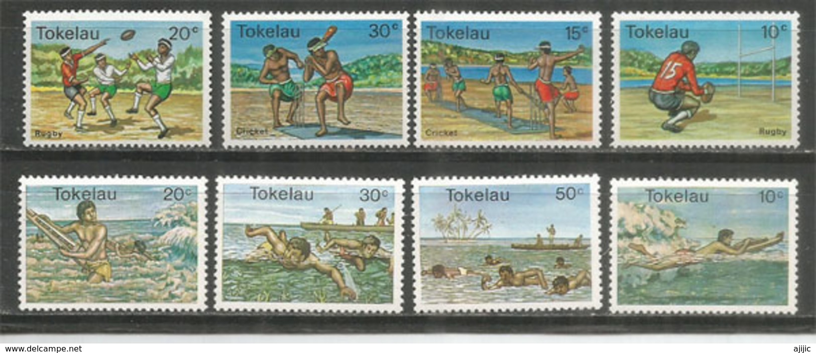 Annees Completes 1979 & 1980.  8 Timbres Neufs ** - Tokelau