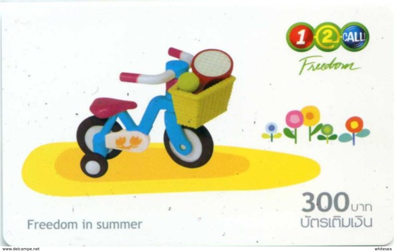 Mobilecard Thailand - 12Call -  Freedom In Summer - Spielzeug (5) - Tadschikistan