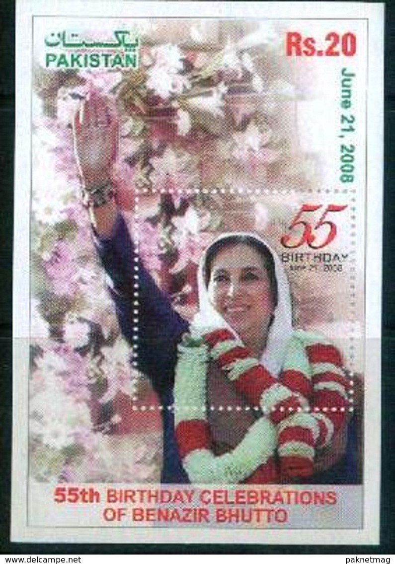 F12- 1st Anniversary Of Benazir Bhutto. Ex-prime Minister. Famous Women. Pakistan  27-12-2008 - Pakistan