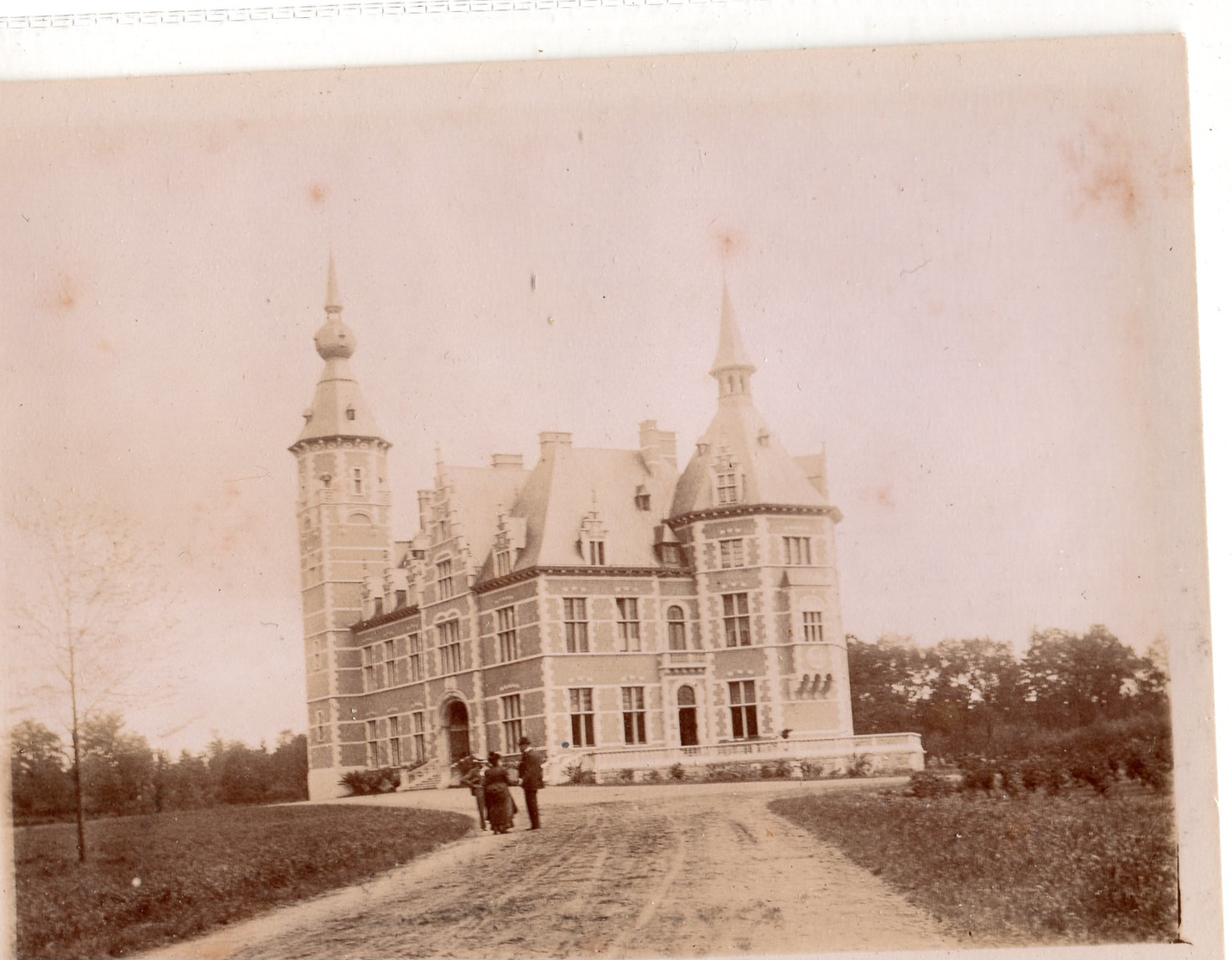 Photo Originale De 06/1898 Du Château De Le Donck??? - Andere & Zonder Classificatie