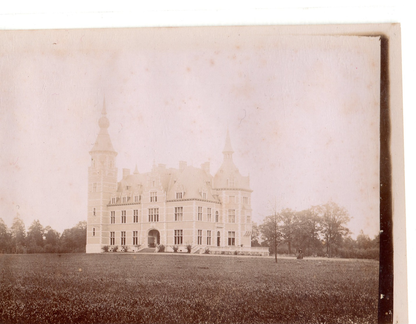 Photo Originale De 06/1898 Du Château De Le Donck??? - Andere & Zonder Classificatie