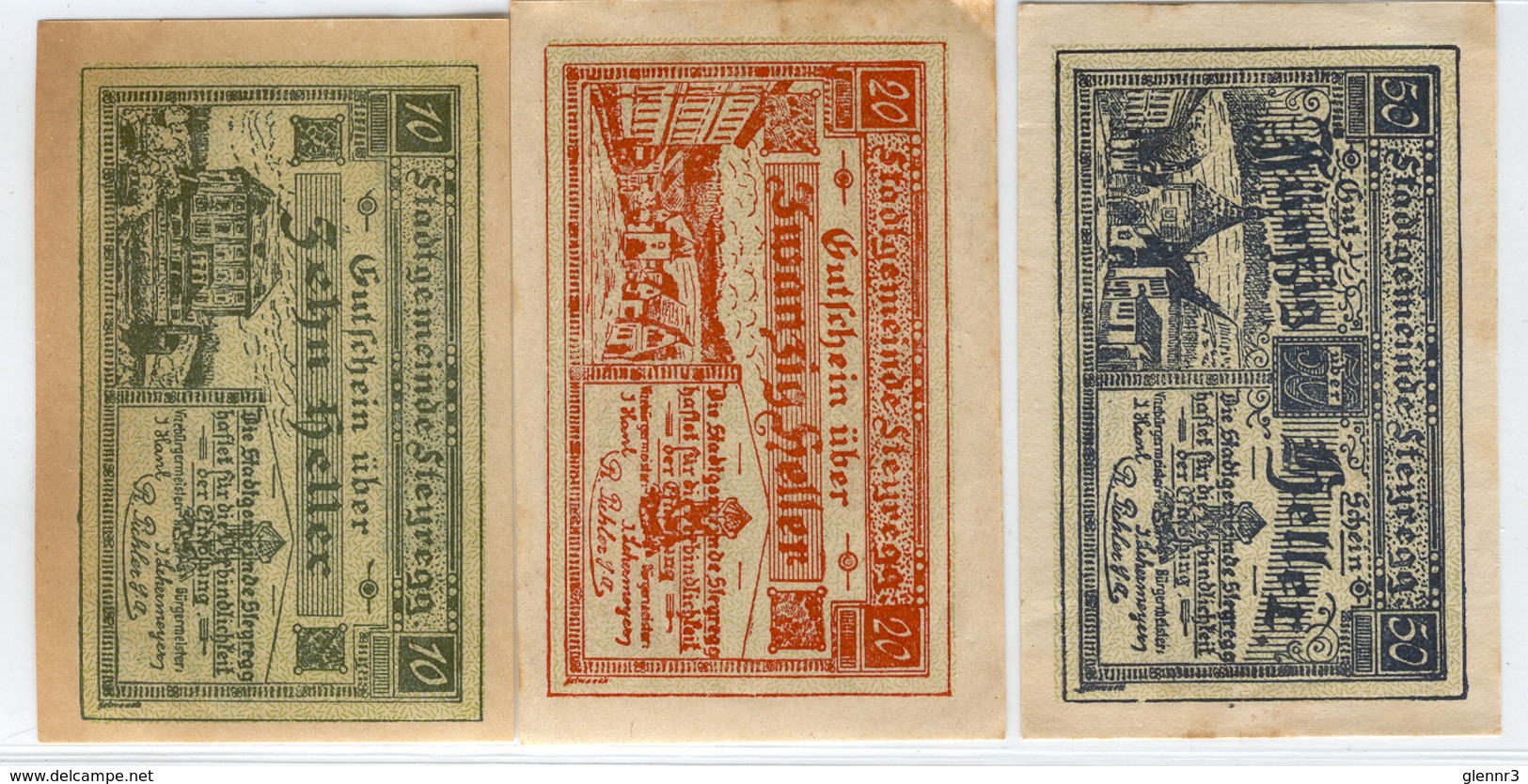 AUSTRIA NOTGELD 1036 Steyregg Lot 1 - Oostenrijk