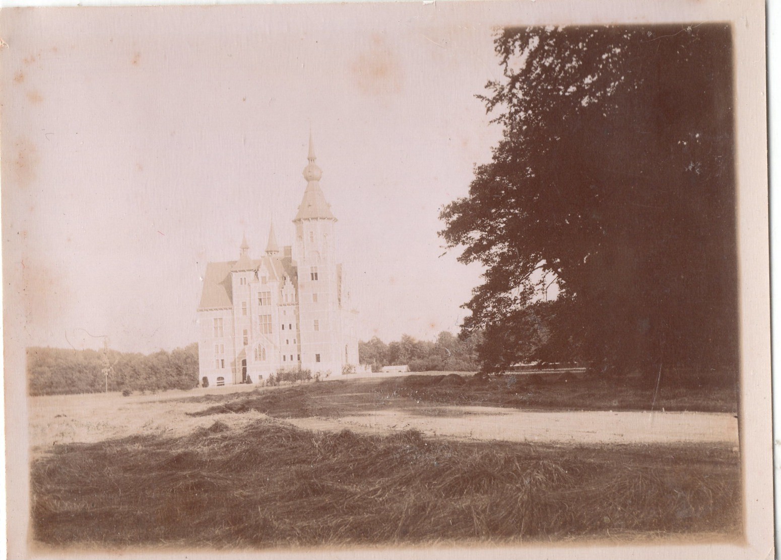 Photo Originale De 06/1898 Du Château De Le Donck??? - Andere & Zonder Classificatie