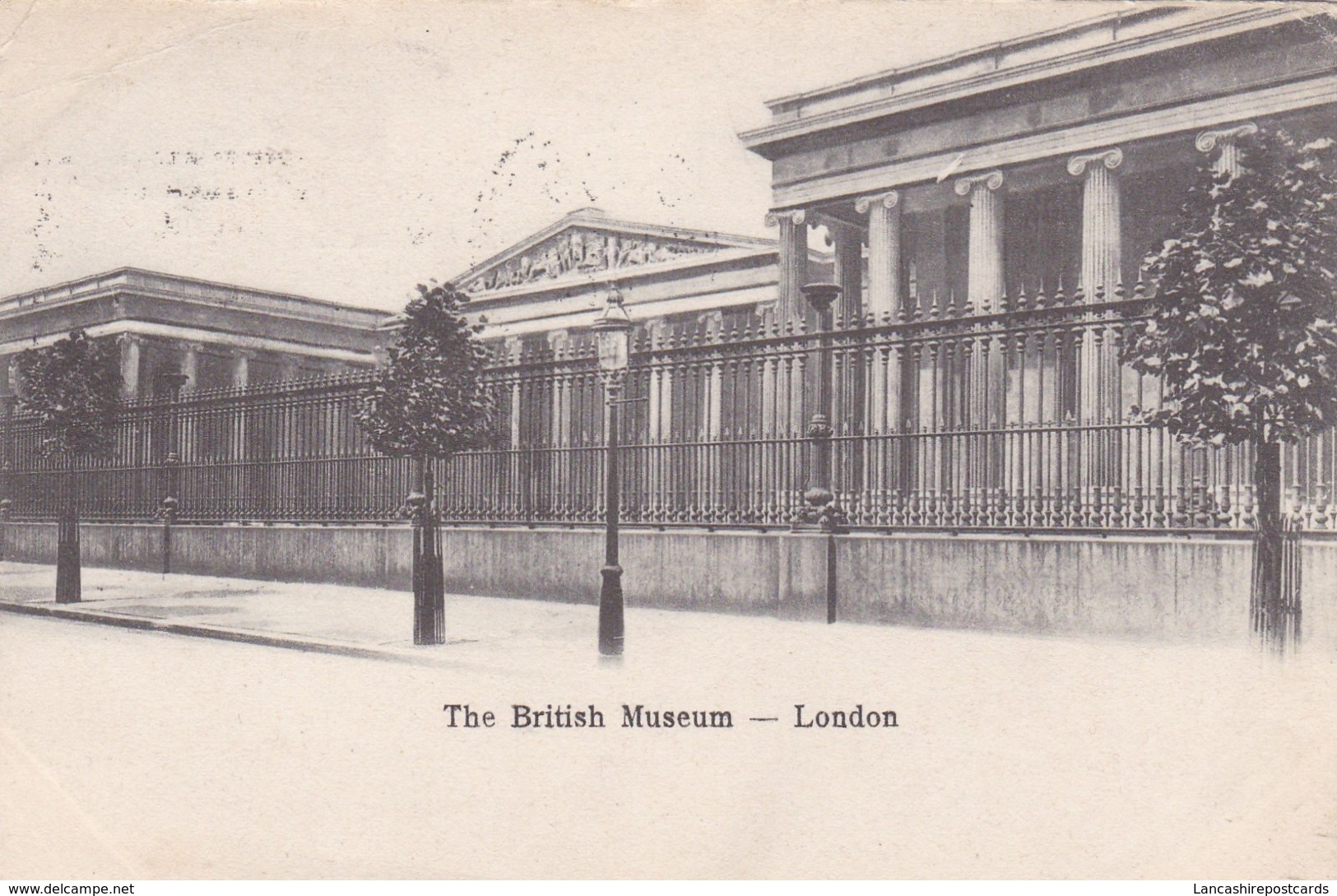 Postcard The British Museum London PU 1904 To Mrs Highmoor Long Marton Carlisle My Ref  B12185 - Museum