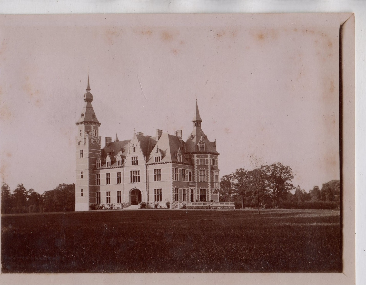 Photo Originale De 06/1898 Du Château De Le Donck??? - Andere & Zonder Classificatie