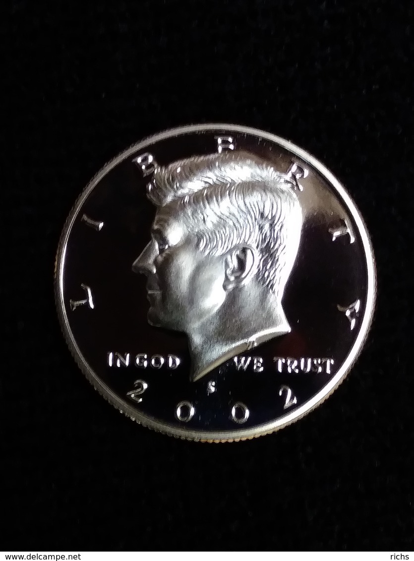 2002 S Proof Kennedy Half Dollar - 1964-…: Kennedy