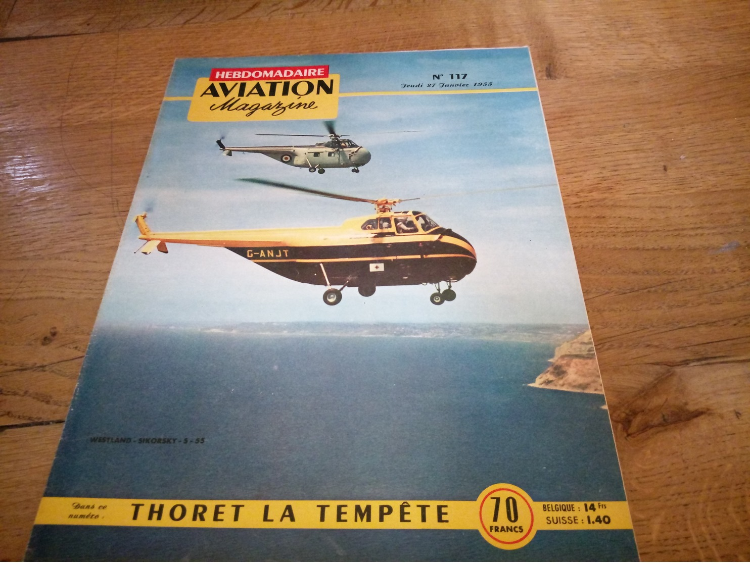 156/AVIATION MAGAZINE N° 117 Westland Sikorsky S 55, Thoret La Tempete - Luftfahrt & Flugwesen