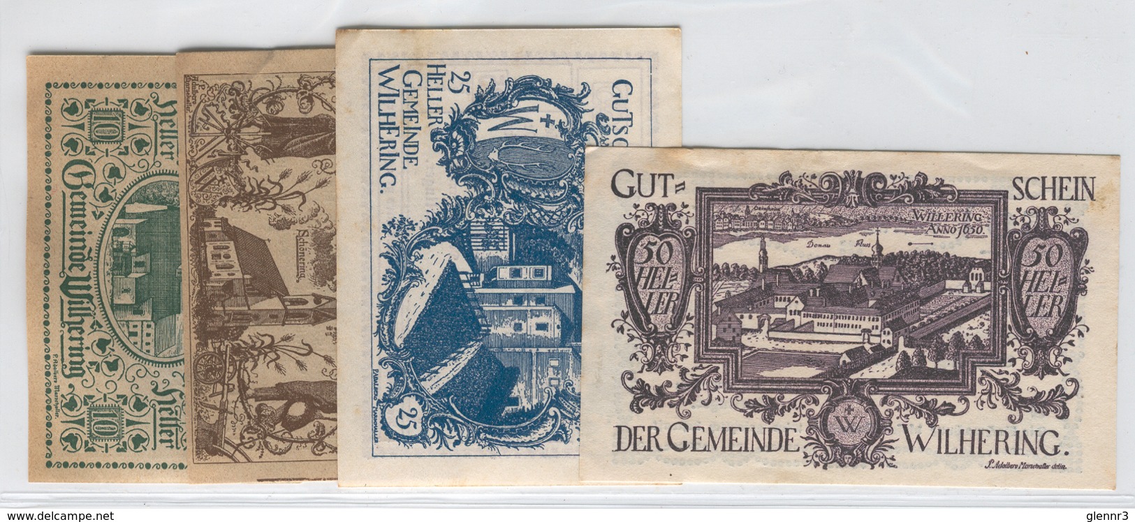 AUSTRIA NOTGELD 1236 Wilhering Lot 1 - Austria