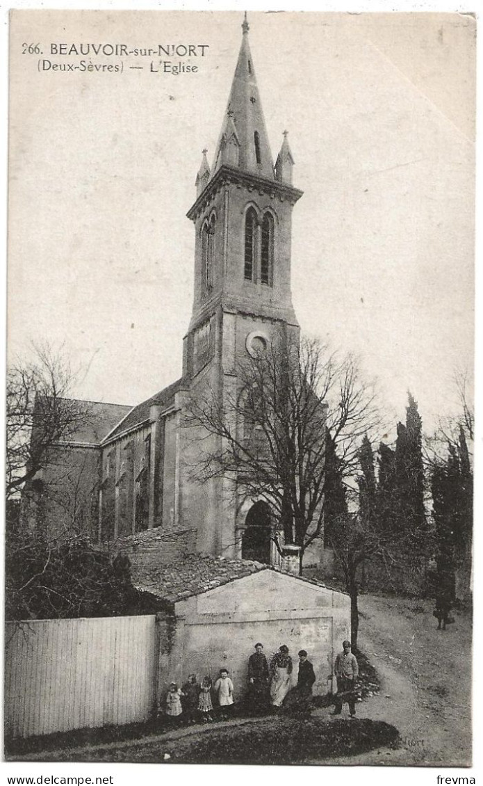 Beauvoir Sur Niort L'eglise - Beauvoir Sur Niort