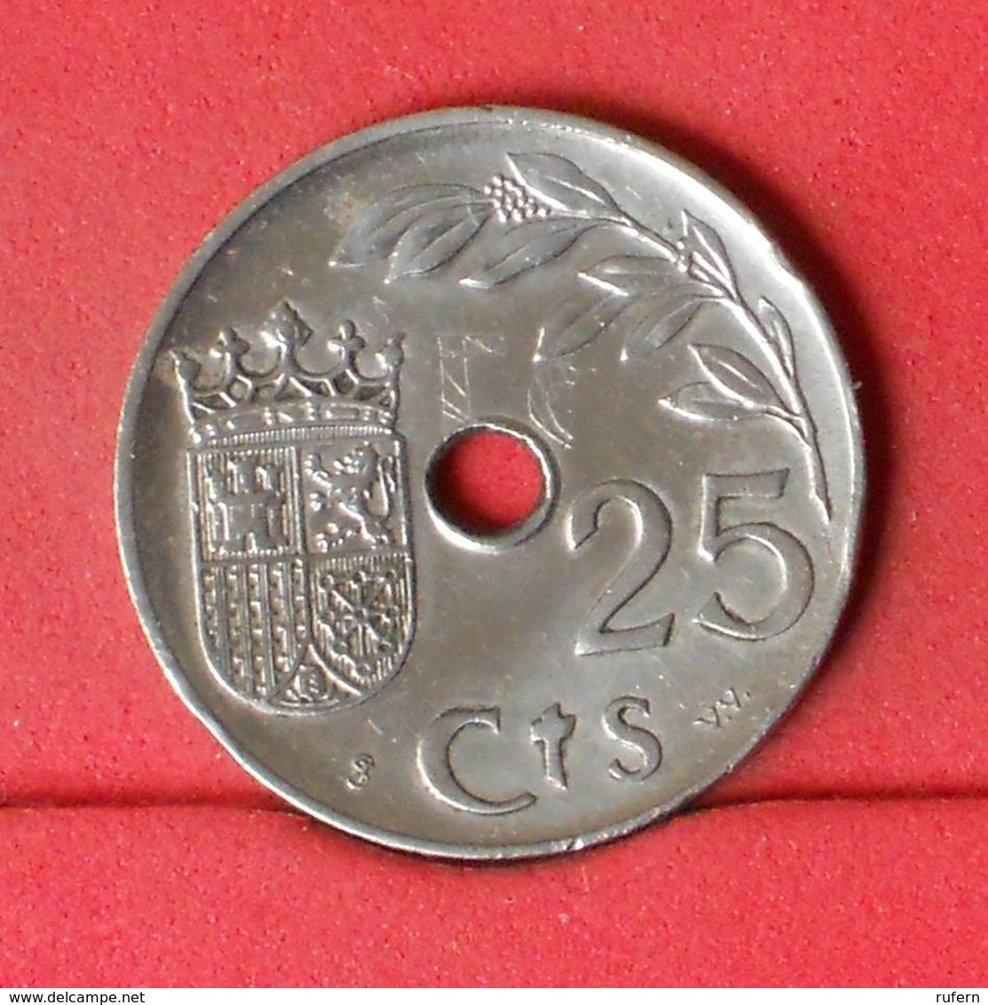 SPAIN 25 CENTIMOS 1937 -     753 - (Nº22566) - Republikanische Zone