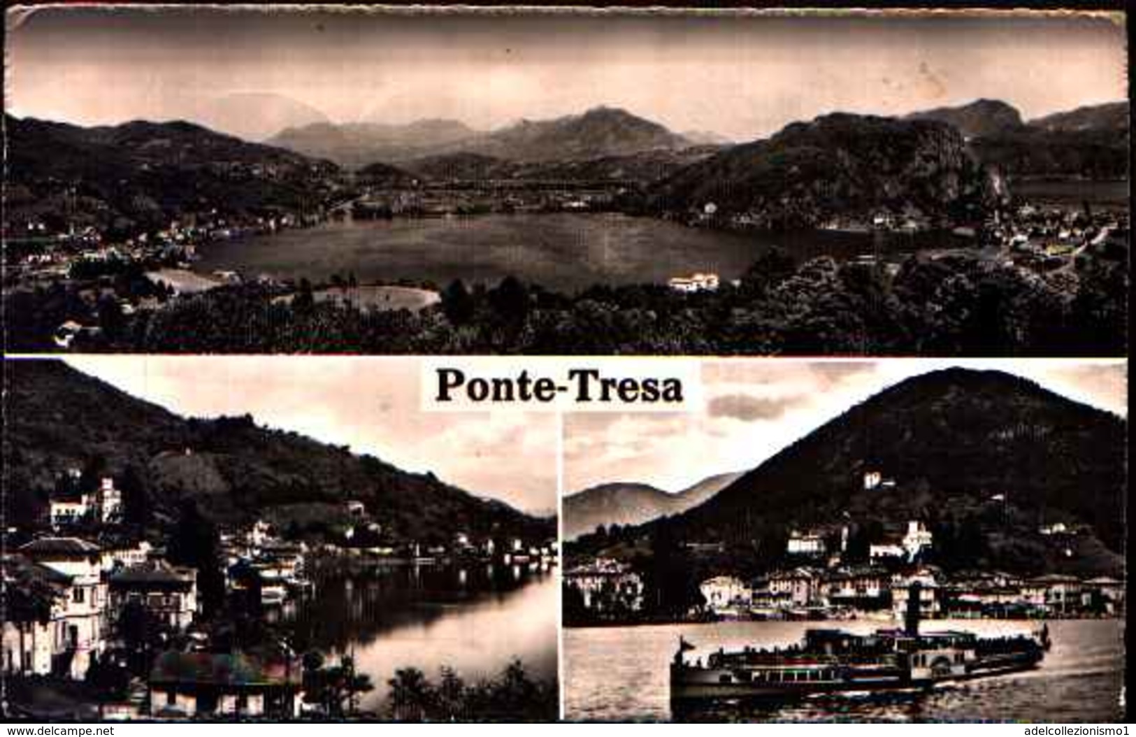 87881) Cartolina Di Ponte Tresa-viaggiata - Ponte Tresa