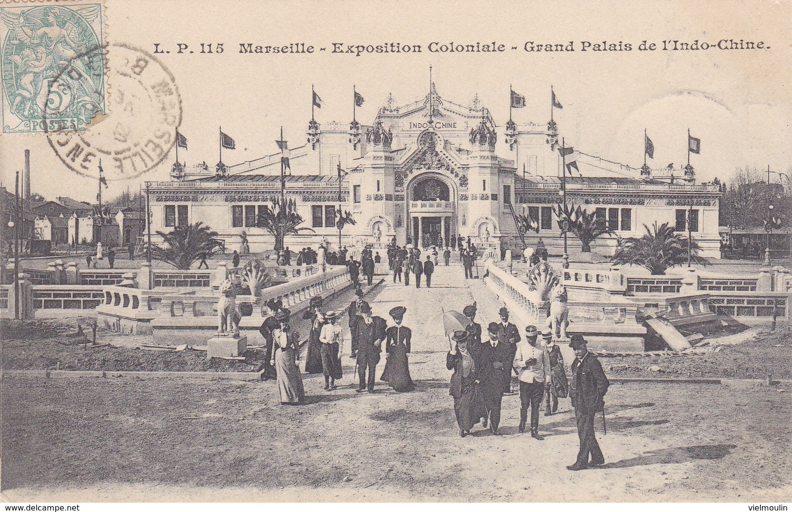 MARSEILLE 13 BOUCHES DU RHONE EXPOSITION COLONIALE  LE LOT DE 9 BELLES CARTES RARE !!! - Colonial Exhibitions 1906 - 1922