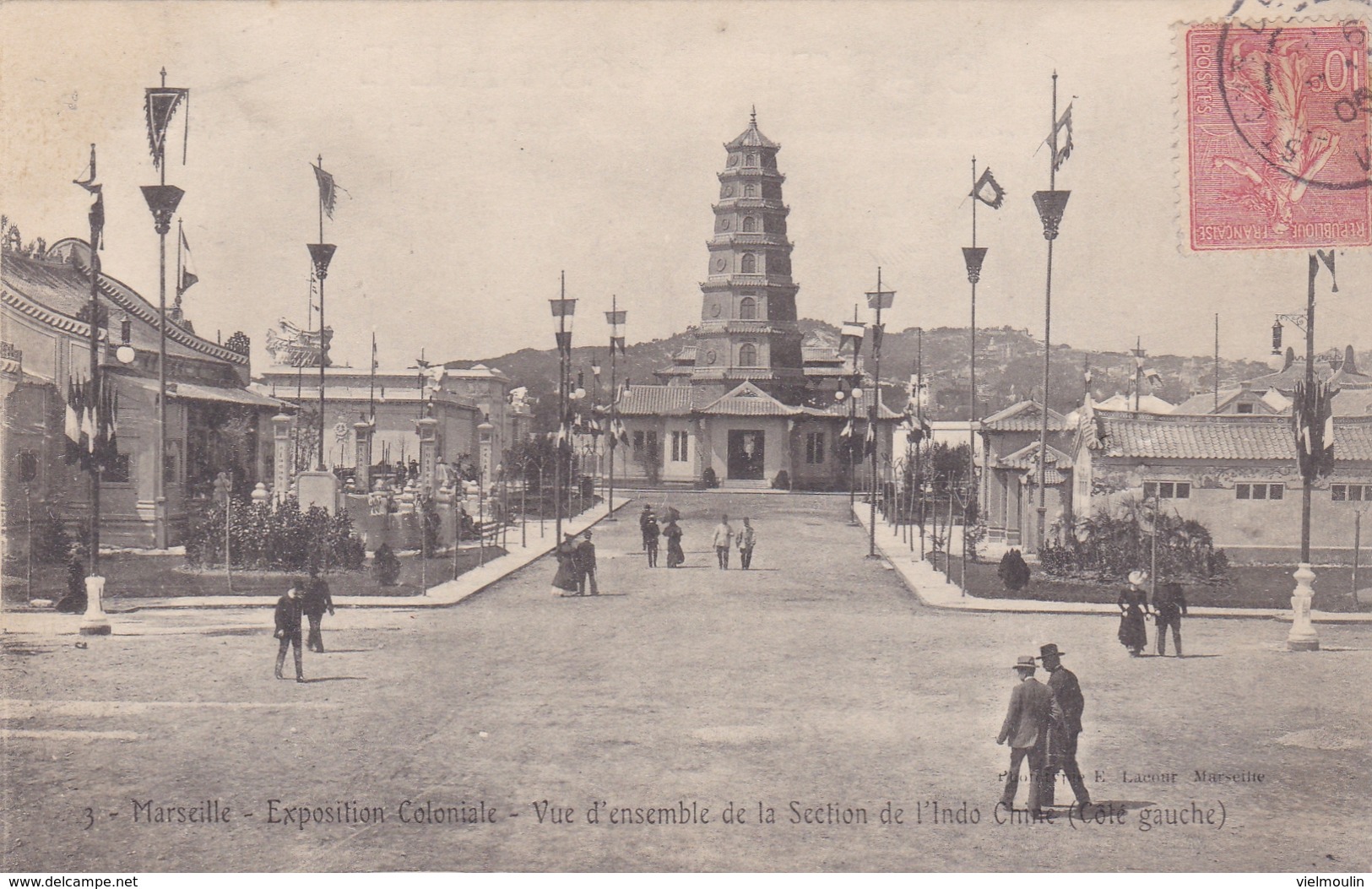 MARSEILLE 13 BOUCHES DU RHONE EXPOSITION COLONIALE  LE LOT DE 9 BELLES CARTES RARE !!! - Colonial Exhibitions 1906 - 1922