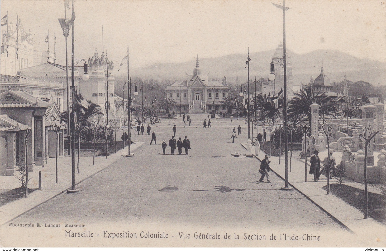 MARSEILLE 13 BOUCHES DU RHONE EXPOSITION COLONIALE  LE LOT DE 9 BELLES CARTES RARE !!!