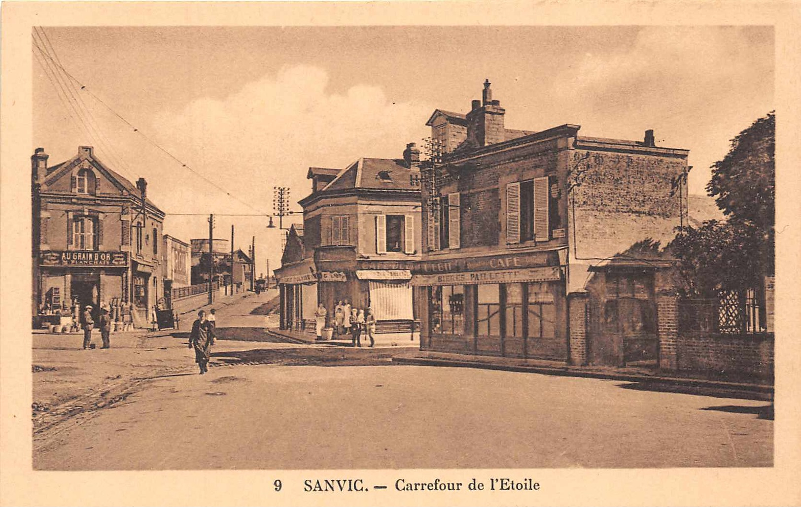 SANVIC - Carrefour De L'étoile (edts Des Papeteries Sanvicaises ) - Autres & Non Classés