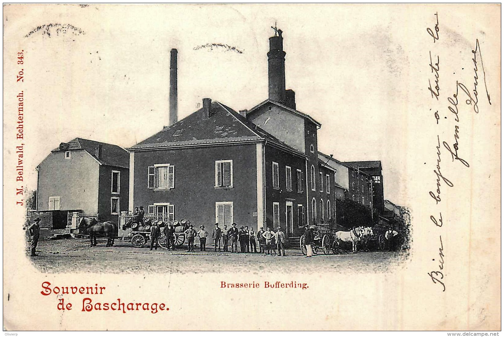 Luxembourg - Souvenir De Bascharage - Brasserie Bofferding - Other & Unclassified