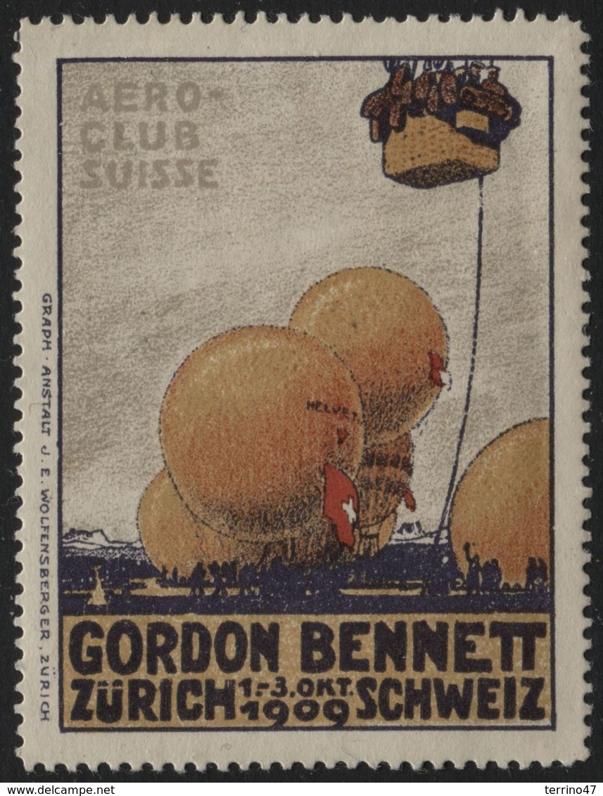 SUISSE - Aéro Club Suisse - GORDON BENNETT - Gebraucht