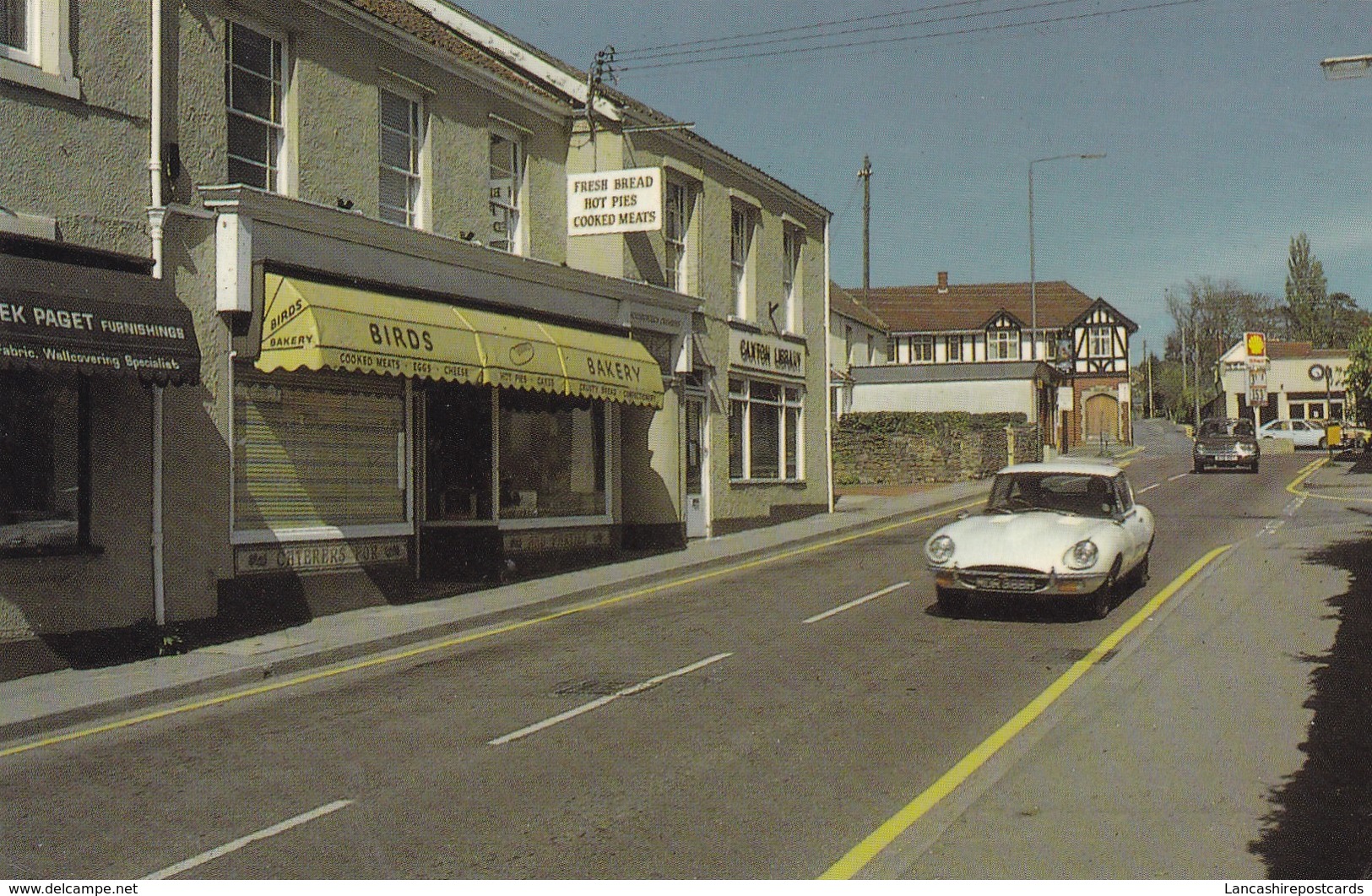 Postcard Winscombe Nr Axbridge / Cheddar By Westspring Weston Super Mare [ With E Type Jaguar ] My Ref  B12190 - Other & Unclassified