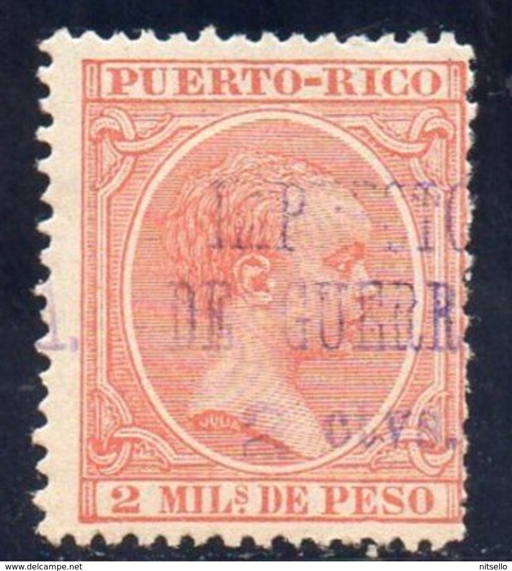 LOTE 2174 A  ///   (C067)  PUERTO RICO 1898  *MH    ¡¡¡ LIQUIDATION !!!! - Puerto Rico