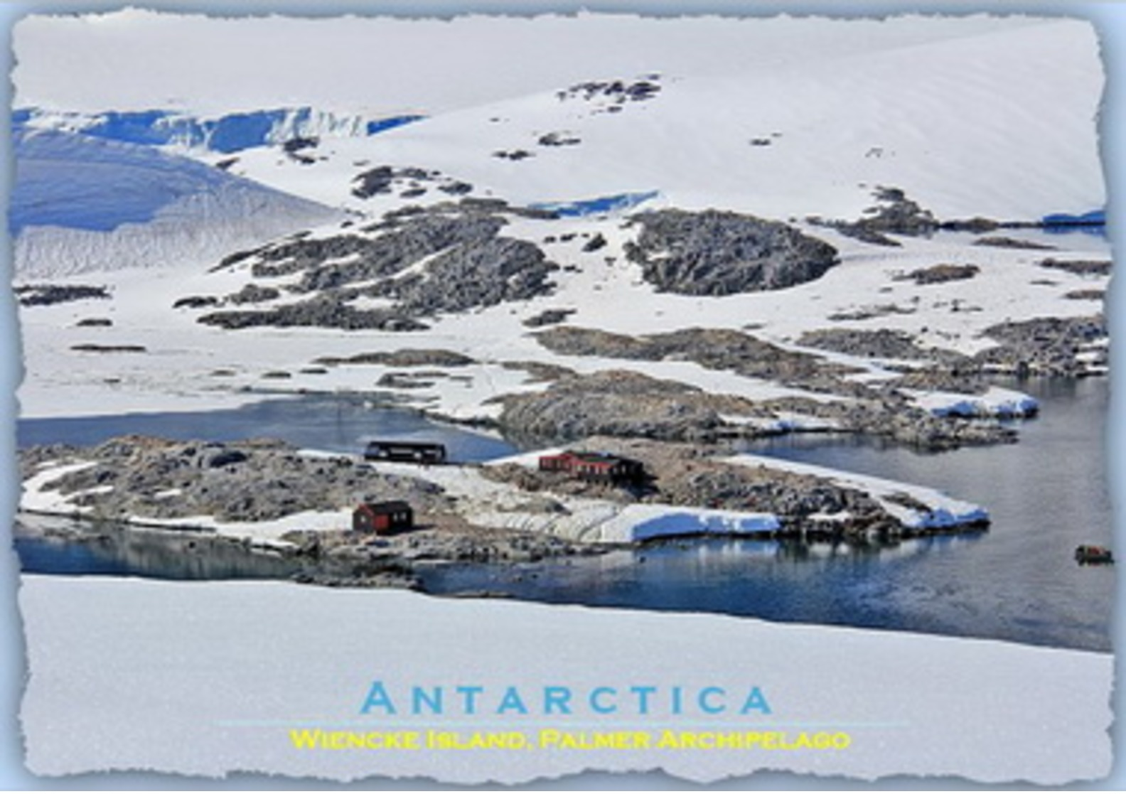 Lot 3 Postcards - British Antarctic Territory Wiencke Island Palmer Islands Port Lockroy Damoy Hut - Mundo