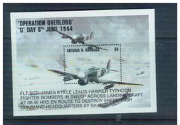 BOX-22 Antigua And Barbuda 1995 World War II Review Of Normandy Landing MNH - Other & Unclassified