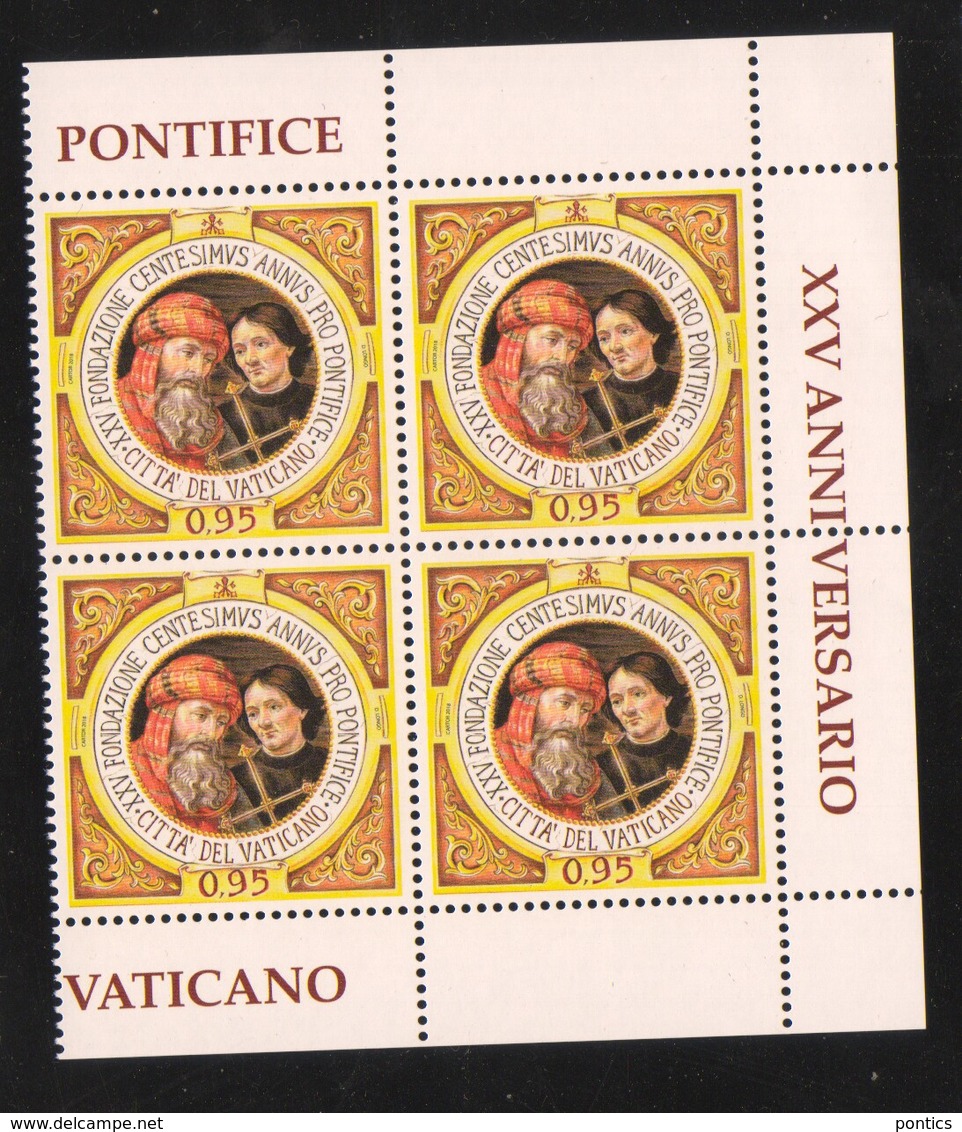 2018 - VATICAN - VATICANO - VATIKAN - S12B - MNH - SET OF 4 STAMPS ** - Ungebraucht