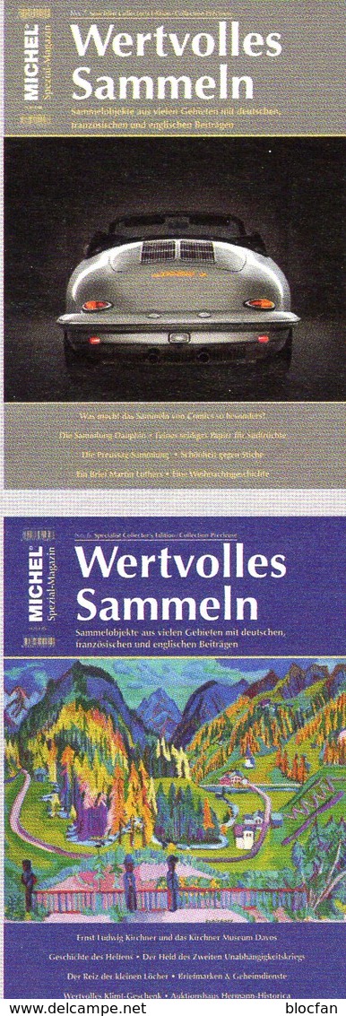 Magazine #6 Plus 7/2017 Wertvolles Sammeln MICHEL New 30€ Luxus Information Into The World Special Magacine Germany - French