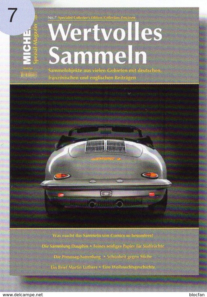Magazine #6 plus 7/2017 Wertvolles Sammeln MICHEL new 30€ luxus information into the world special magacine Germany