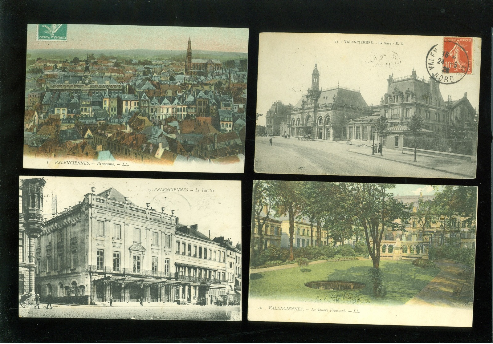 Beau lot de 50 cartes postales de France  Nord  Valenciennes      Mooi lot van 50 postkaarten van Frankrijk ( 59 )