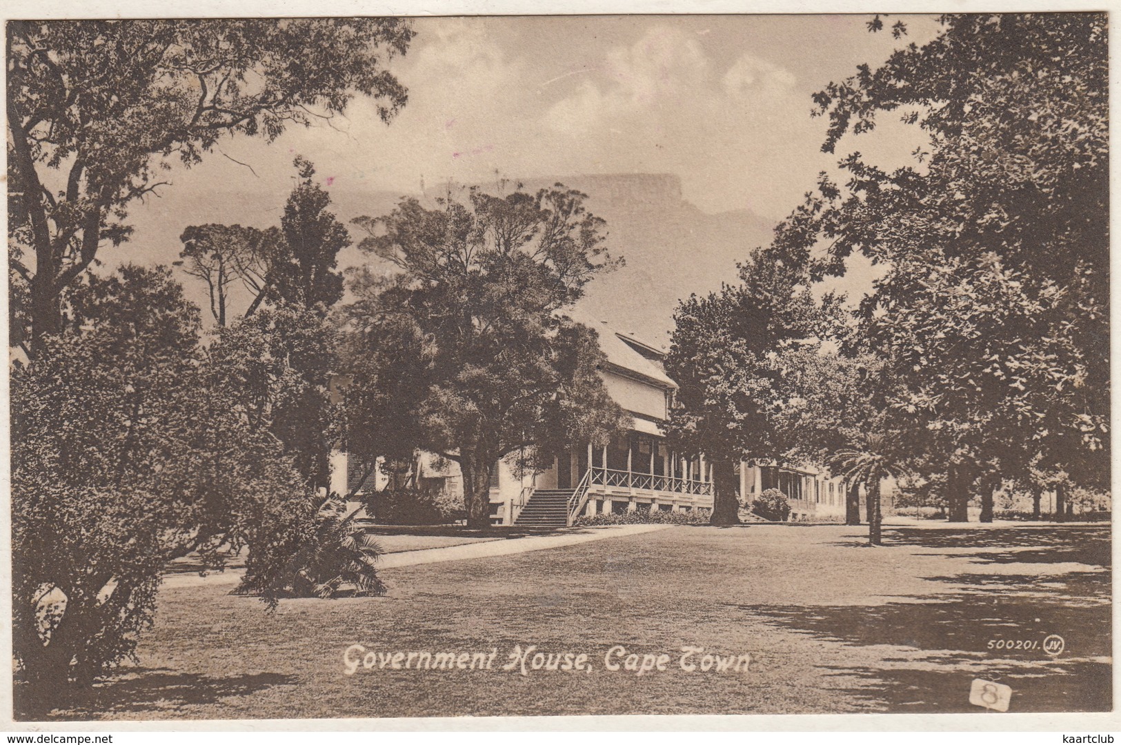 Government House, Cape Town - 'Everlasting Silver Leaves From Table Mountain'  -  (South Africa) - Zuid-Afrika