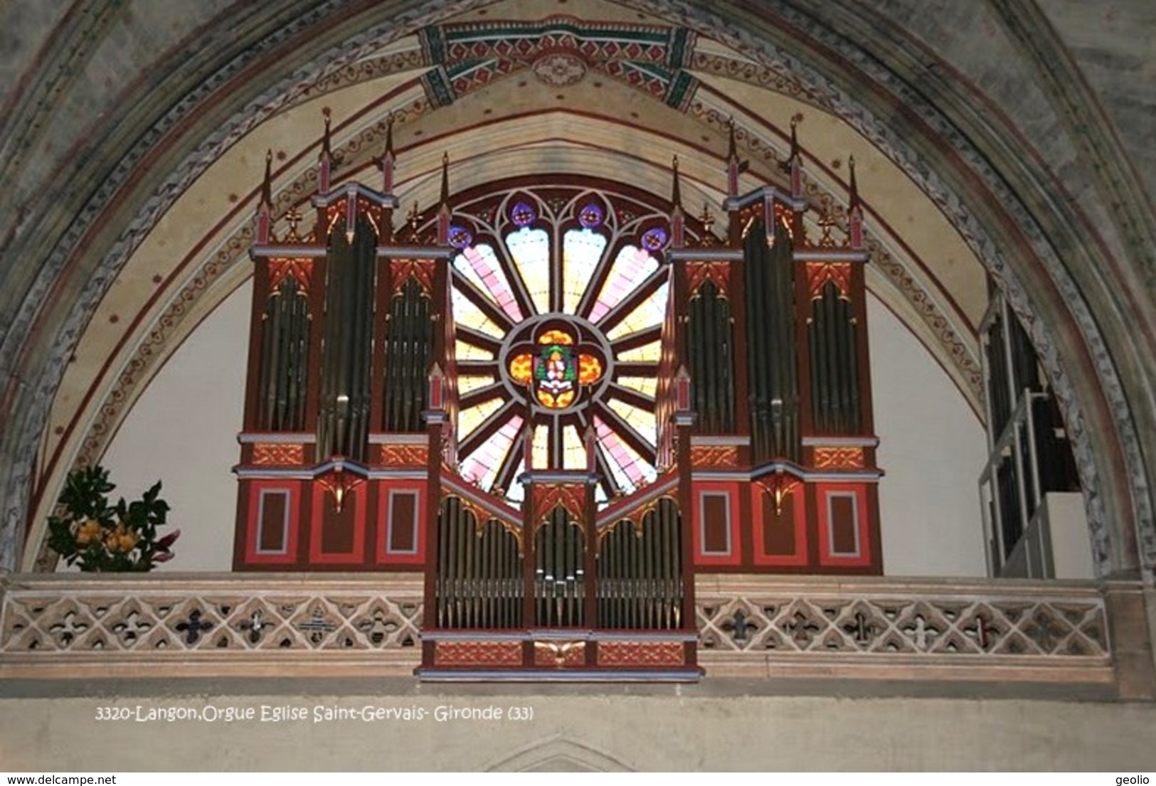 Langon (33)- Orgue De L'Eglise Saint-Gervais (Edition à Tirage Limité) - Langon