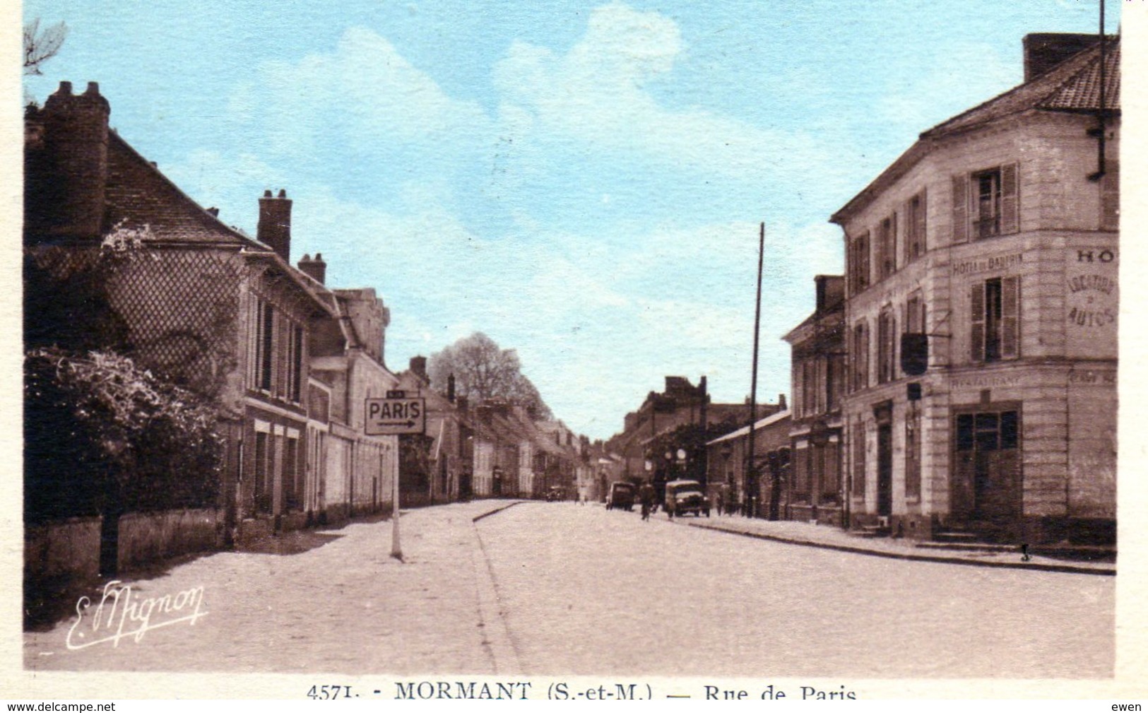 Mormant. Rue De Paris. - Mormant