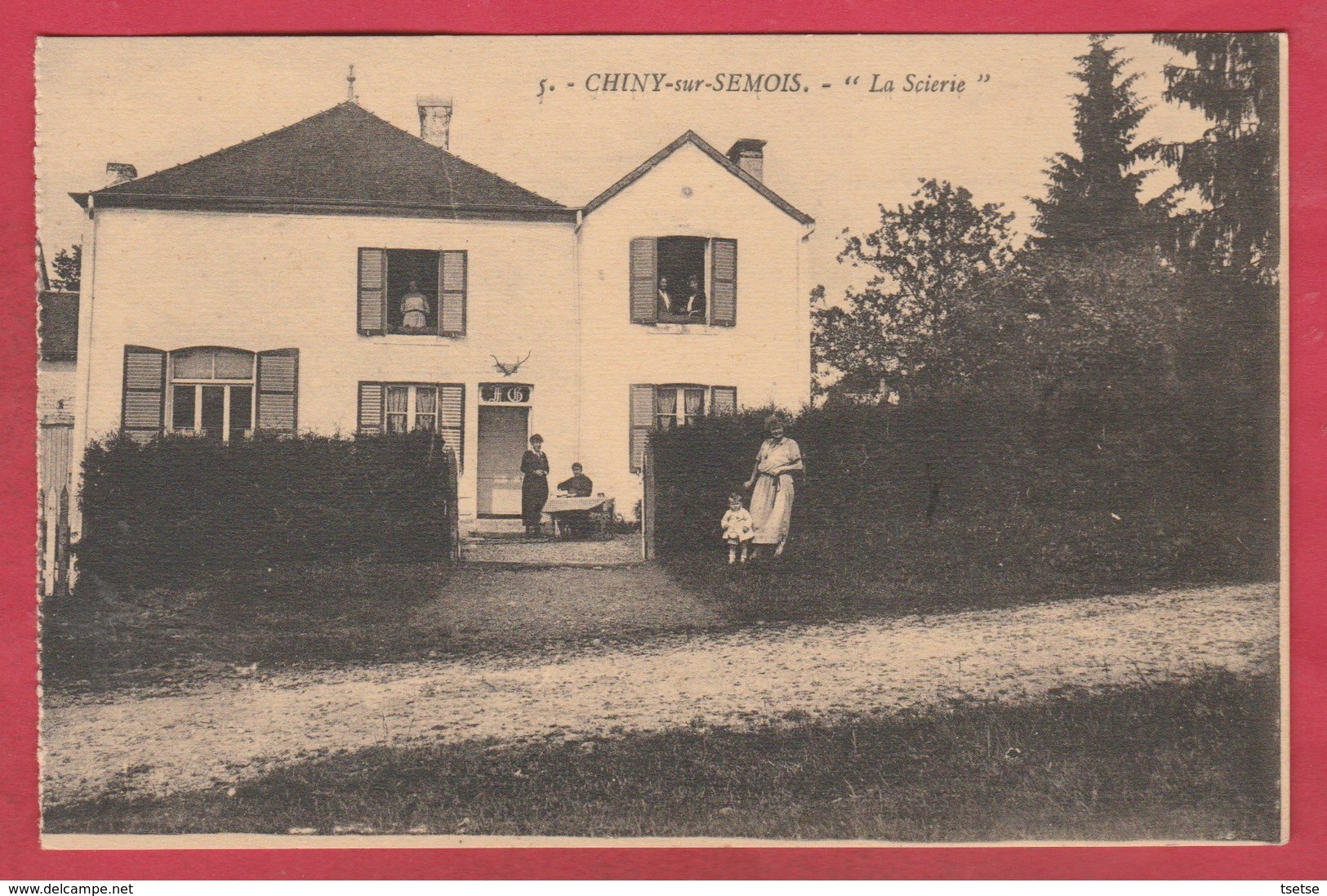 Chiny-sur-Semois - Villa " La Scierie " Et Ses Occupants ( Voir Verso ) - Chiny