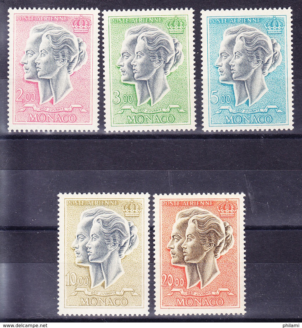 MONACO YT PA 87/90A  ** MNH. (SM65) - Poste Aérienne