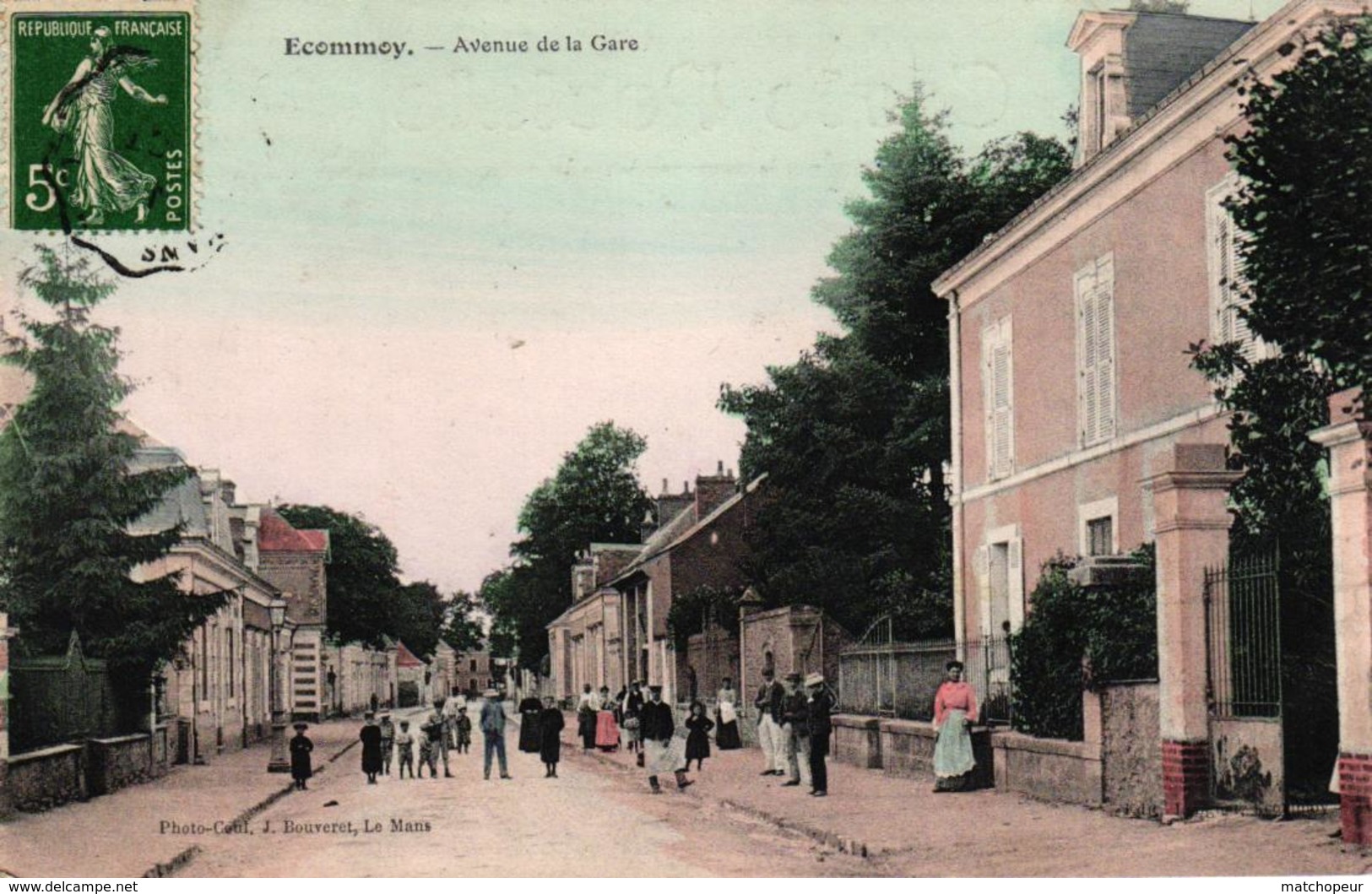 ECOMMOY -72- AVENUE DE LA GARE - Ecommoy