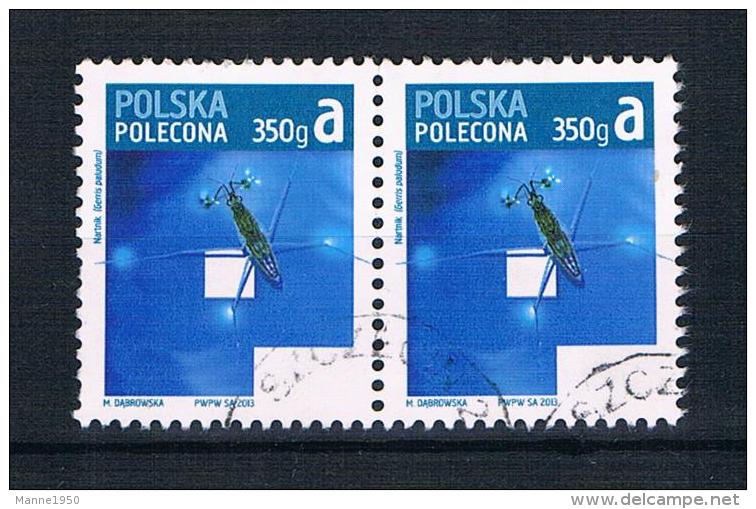 Polen 2013 Mi.Nr. 4629 Waagr. Paar Gestempelt - Used Stamps