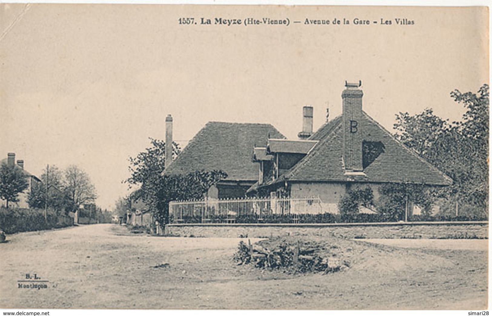 LA MEYZE - N° 1557 - AVENUE DE LA GARE  - LES VILLAS - Other & Unclassified