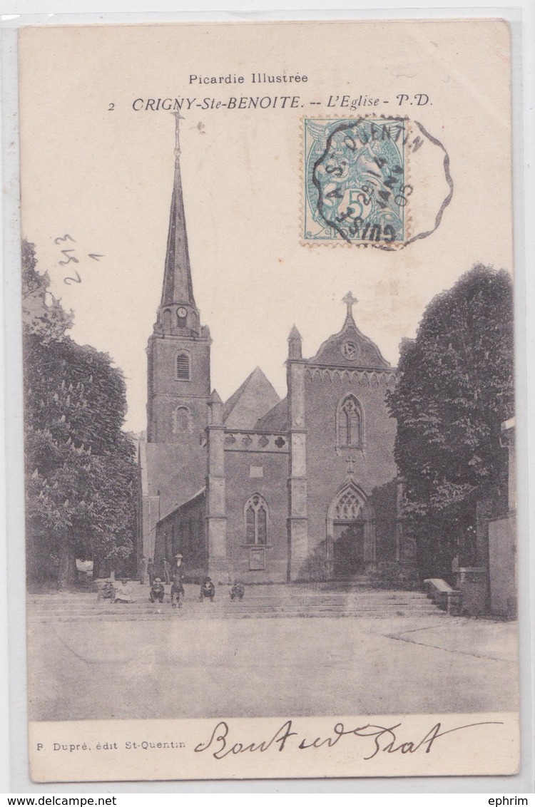 ORIGNY-SAINTE-BENOÎTE (Aisne) - L'Eglise - Sonstige & Ohne Zuordnung